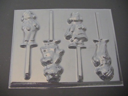 140sp Rag Doll Boy and Girl Chocolate or Hard Candy Lollipop Mold 140sp Rag Doll Boy and Girl Chocolate or Hard Candy Lollipop Mold